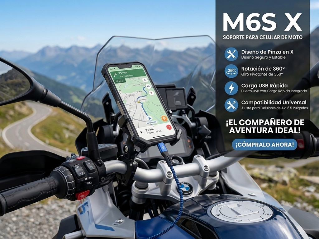 Soporte para Celular de Moto M6S X