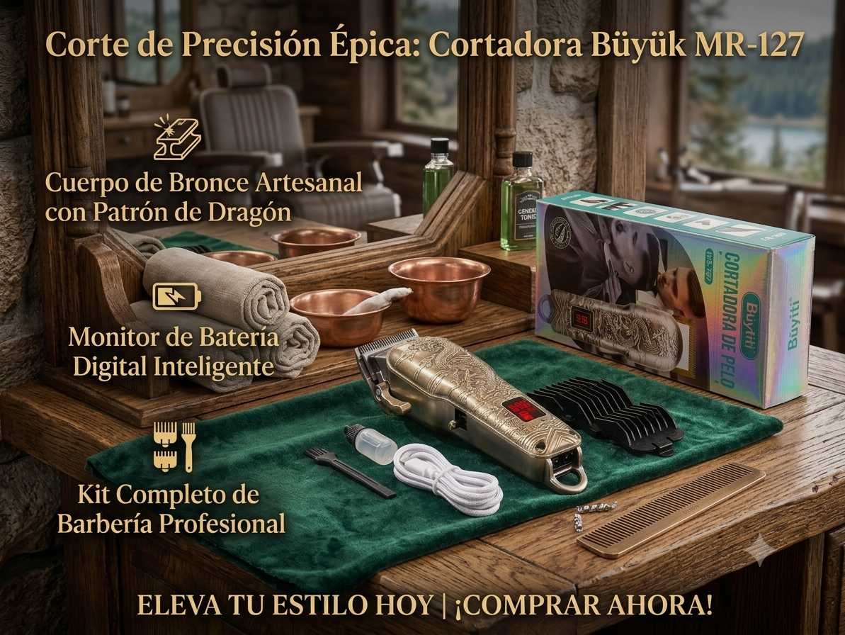 Cortadora de Pelo Profesional Büyük MR-127