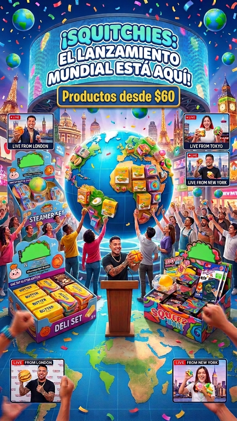 SQUITCHIES Lanzamiento Mundial