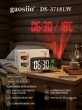Reloj Proyector gaosiio DS-3718LW con Espejo LED