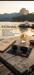 🕶️ Lentes de Sol Ray-Ban The Marshal (RB3648) Originales - Dorado ☀️