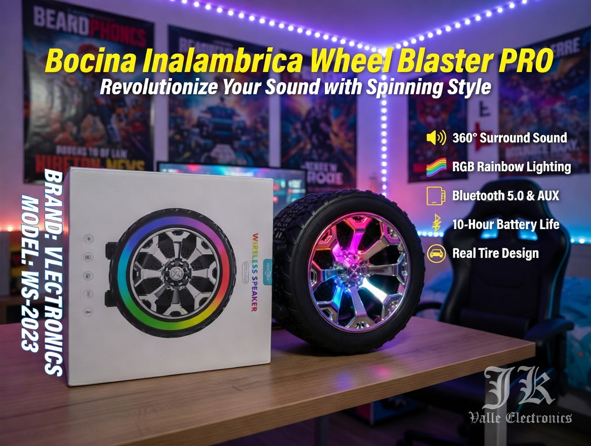 Bocina Inalámbrica Wheel Blaster Pro
