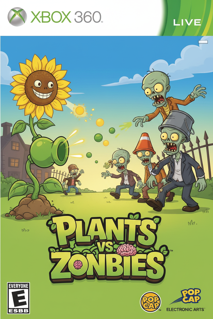 Plants vs. Zombies Xbox 360