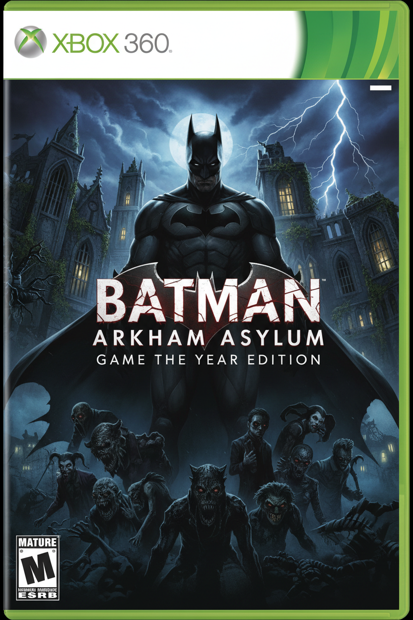 Batman: Arkham Asylum GOTY Xbox 360